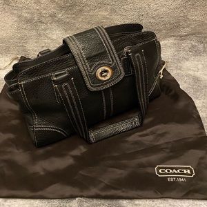 Authentic Coach Hampton Satchel